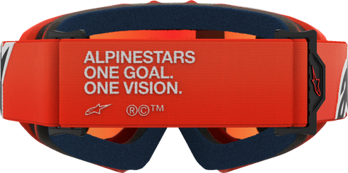 ALPINESTARS GOGGLES Youth Vision Goggle - Corp - Orange - Red Mirror Lens 5140225-480