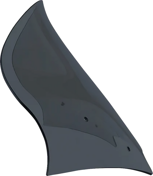 KLOCK WERKS Flare™ Windshield - 12" - Dark Smoke - FLTRX KWW-01-0705-DS