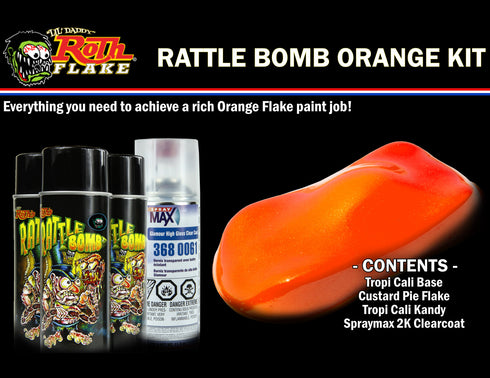 Rattle Bomb Rattle Bomb Spray Kit Orange - 41-0879