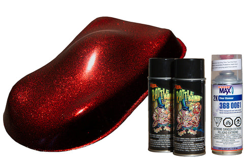 Rattle Bomb Rattle Bomb Spray Kit Burgundy - 41-0880