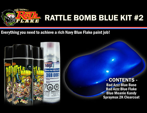 Rattle Bomb Rattle Bomb Spray Kit Blue - 41-0881