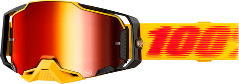 100% Armega Goggle - Tetsu - Red Mirror Lens 50005-00042