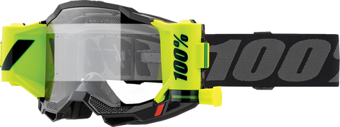 100% Accuri 2 Forecast Goggle - Roll-Off - Black - Clear Lens 50017-00008