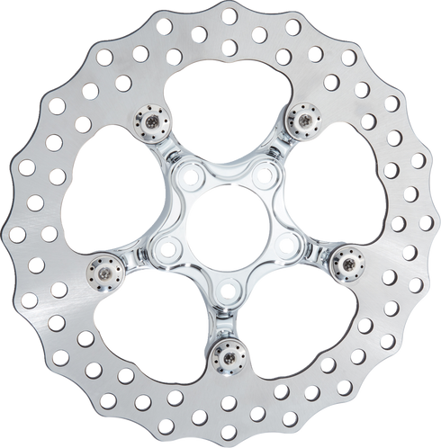 ARLEN NESS Spider Rotor - 11-1/2" - Chrome 300-073