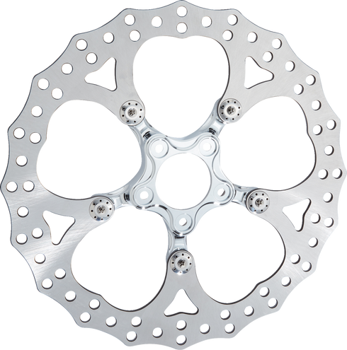ARLEN NESS Spider Rotor - 14" - Chrome 300-075