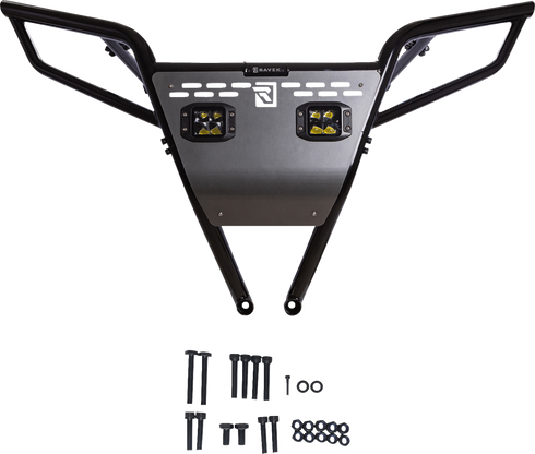 RAVEK Rear Bumper - Plug & Play Reverse LED Lighting - Polaris - RZR 64-308BKL