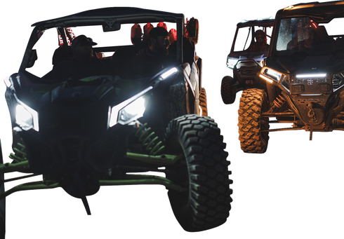 RAVEK Apex Lights™ - Running - Amber - RZR 64-313A