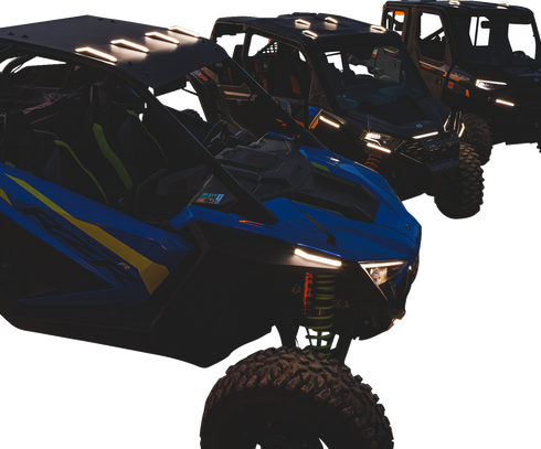 RAVEK Apex Lights™ - Running - White - RZR 64-313S