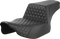SADDLEMEN Step-Up Seat - Extended Reach - Front Honeycomb - Black Stitch - FL '23-'24 823-07-17800