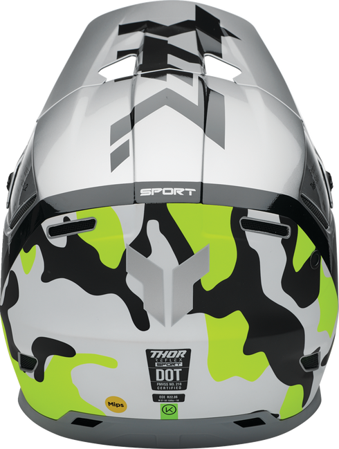 THOR Reflex Sport Helmet - Riot - MIPS® - Gray/Acid - Small 0110-8770