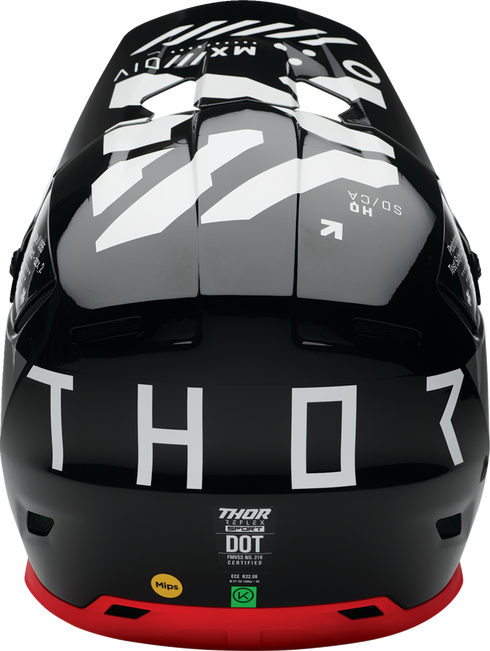 THOR Reflex Sport Helmet - Strike - MIPS® - Black/Red - 2XL 0110-8786