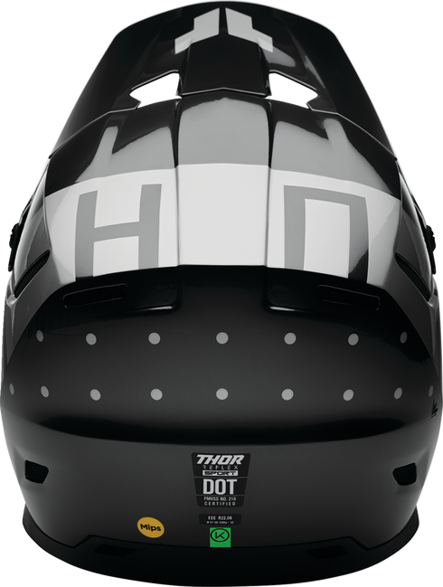 THOR Reflex Sport Helmet - Rogue - MIPS® - Charcoal/Silver - XL 0110-8797