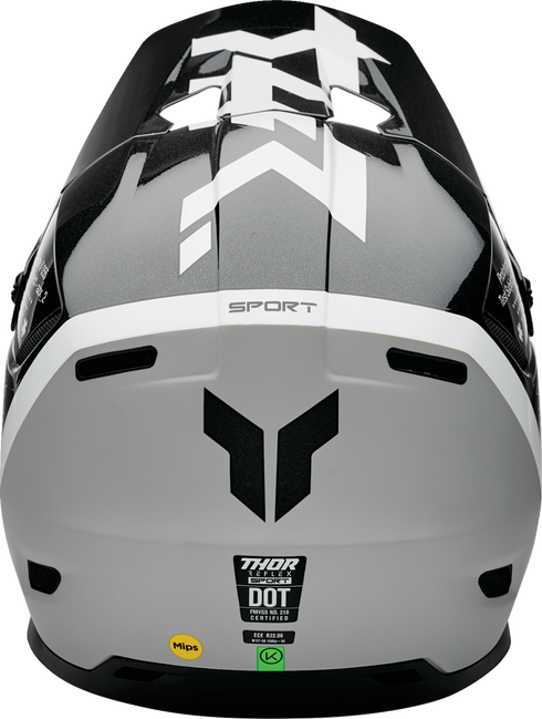 THOR Reflex Sport Helmet - Riot - MIPS® - Black/White - Small 0110-8776