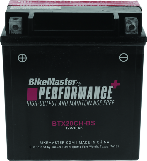BikeMaster Battery - BTX20CH-BS