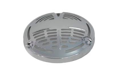 V-Twin Horn Grill Plain Chrome - 42-0012