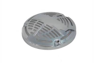 V-Twin Horn Grill Plain Chrome - 42-0012
