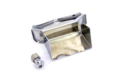 V-Twin Chrome Top Center Motor Mount Cover - 42-0027