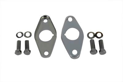 V-Twin Swingarm Pivot Cover Set Chrome - 42-0030