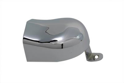 V-Twin Horn Cover with Tab Chrome - 42-0052