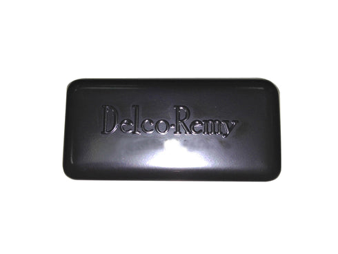 V-Twin Black Replica Delco Remy Style Relay Cover - 42-0053