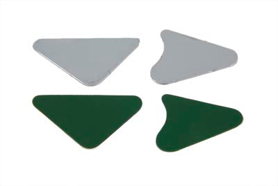V-Twin Frame Cover Insert Set Chrome - 42-0056