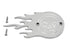 V-Twin Chrome Flame Point Cover - 42-0065