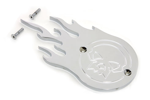 V-Twin Chrome Flame Point Cover - 42-0065