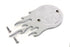 V-Twin Chrome Flame Point Cover - 42-0065