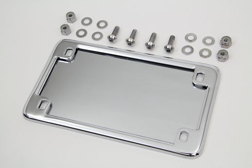 V-Twin License Plate Frame Kit Chrome - 42-0066
