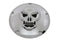 V-Twin Skull Derby Cover Chrome - 42-0092