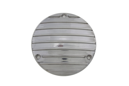 V-Twin 80 inch Finned Derby Cover Polished - 42-0102