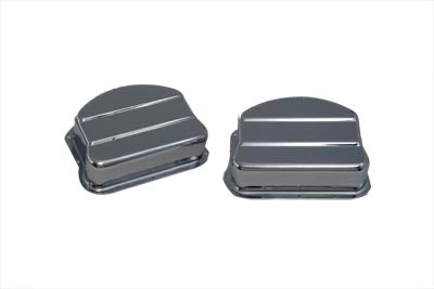 V-Twin Panhead Cover Set Chrome - 42-0103