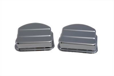 V-Twin Panhead Cover Set Chrome - 42-0103