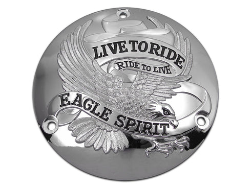 V-Twin Eagle Spirit Derby Kit Chrome - 42-0107