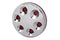 V-Twin Chrome 3-D Derby Cover - 42-0108