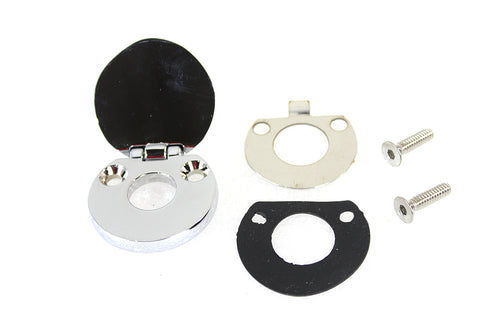 V-Twin Chrome Fork Lock Cover - 42-0133