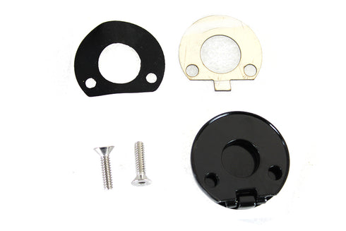 V-Twin Black Fork Lock Cover - 42-0134