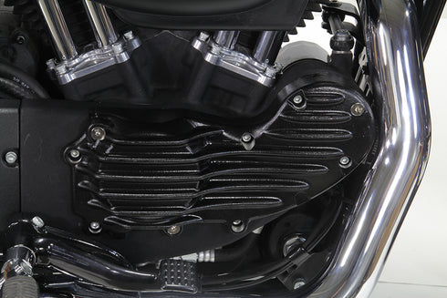 V-Twin Prime Rib Black Cam Cover Trim - 42-0137