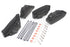 V-Twin Rocker Box Dress Cover Set Matte Black - 42-0139