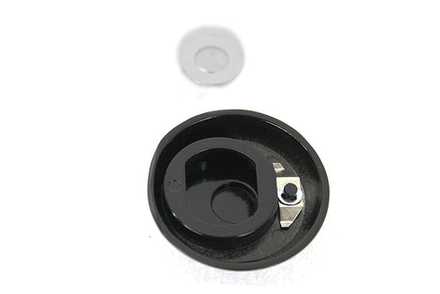 V-Twin Black Tour-Pak Lock Cover - 42-0149