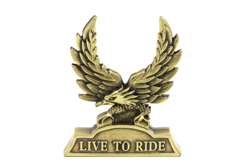 V-Twin Sissy Bar Insert inchLive To Ride inch - 42-0156