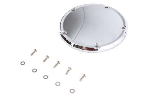 V-Twin Chrome 5-Hole Domed Derby Cover - 42-0165
