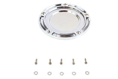 V-Twin Chrome 5-Hole Domed Derby Cover - 42-0165