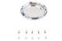 V-Twin Chrome 5-Hole Domed Derby Cover - 42-0165