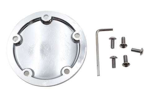 V-Twin Red Baron Cross Ignition System Cover 5-Hole Chrome - 42-0178