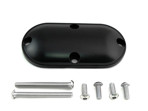 V-Twin Black Smooth Inspection Cover - 42-0187