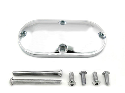 V-Twin Chrome Smooth Inspection Cover - 42-0188
