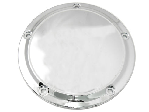 V-Twin Chrome 5-Hole Smooth Derby Cover - 42-0190