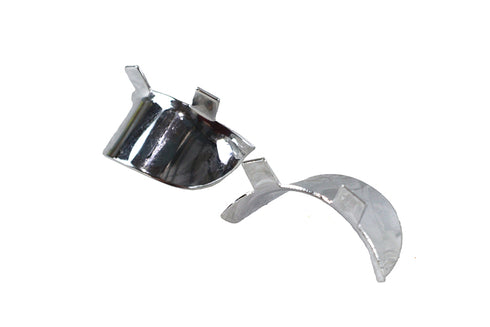 V-Twin Chrome Bar Bullet Visor - 42-0204