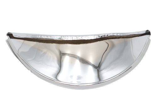 V-Twin 7 inch Headlamp Visor Chrome - 42-0209